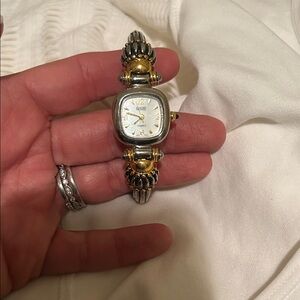 Two-Tone Women's Bracelet Watch - Gold & Silver
